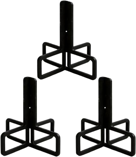 BrKern 3 Stück Flaschenhalter Flaschentrockner Schwarz Flaschen Abtropfständer Flaschenabtropfgestell Baby Flaschenständer Abtropfgestell Flaschen für Babyflaschen Limoflaschen Tassen
