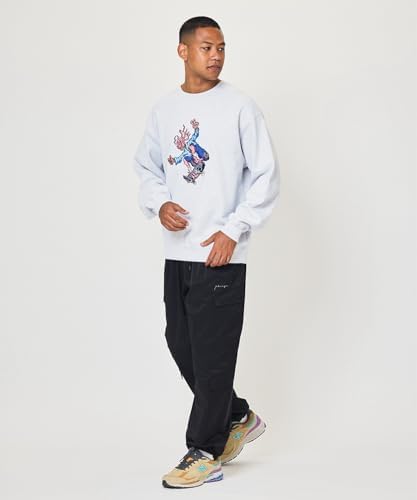 早い者勝ち XLARGE BURNING MONSTER CREWNECK SWEATSHIRT Amazon.co.jp: [エクストララージ] スウェット BURNING MONSTER