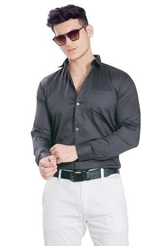 Image of DIVISIVE Men's Solid Slim Fit Shirt
