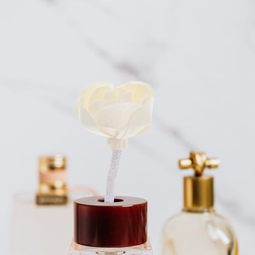 Têtes de fleur artificielle décorative pour parfum d'ambiance