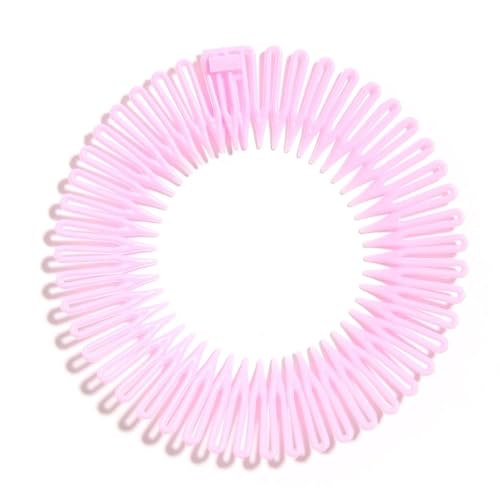 Bandeaux zigzag femme accessoires cheveux fixes plastique extensibles lot de 8