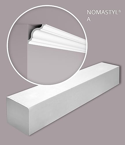 Moulure de plafond NOMASTYL pour masquer les câbles et défauts