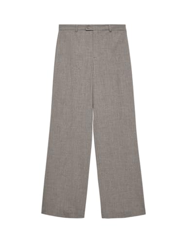 Vero Moda Vmtexas MW Pantalon Droit Noos noir en coton pour femme