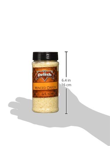 Minced Onion by Its Delish, 7 Oz Medium Jar