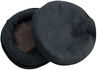 Handmade White, Black and Hazelnut Chitrali/Afghan Cap Hat Pakol