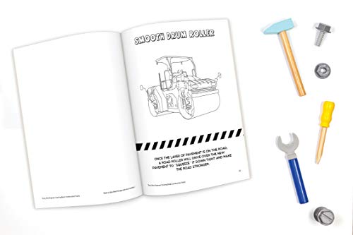 The Little Engineer Coloring Book - Construction Trucks: Fun And Educational Construction Truck Coloring Book For Preschool And Elementary Children #TOP5