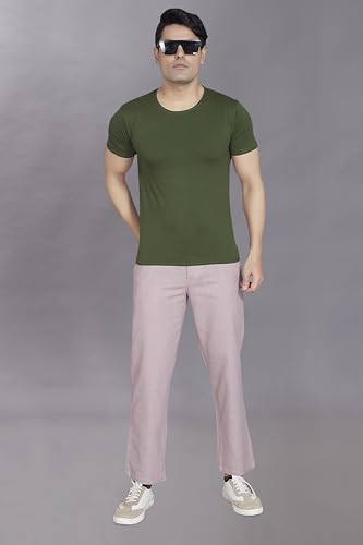 Image of DIVISIVE Men's Relaxed Fit Cotton Linen Blend Trousers