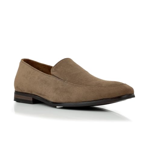 Image of Ferro Aldo Men's Dress Loafer Collection | Modern & Classic Slip-On Styles | Available in Suede, Woven, and Wholecut