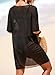 Herseas Swim Cover Up for Women 2026 Sexy Mesh Swimwear Beach Vacation Clothes Bathing Suit Coverup Fashion Summer Swimdress Swimsuits Black Large