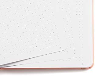 Yop & Tom A5 Dot Grid Journal - Cloud - With Extra Thick Paper (160 GSM) - Bullet Grid Dotted Journal - Sunshine Yellow
