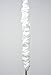 Urbanest 5-foot Chandelier Chain Cord Cover, Off White Faux Silk