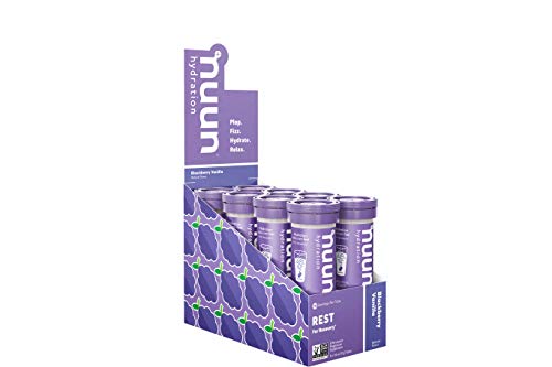 Nuun Rest: Relaxation & Rest Aid Drink Tablets, Blackberry Vanilla, Box of 8