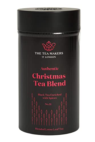 Authentic Christmas Tea - Spiced Loose Leaf Black Tea Blend 125g Caddy