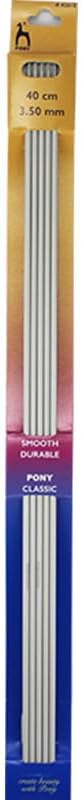 1 Piece Pony Classic Double Pointed Knitting Needle (40cm - 9.00mm)