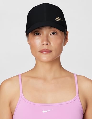 Image of Nike Unisex Adult Dri-FIT Club Structured Metal Logo Cap Hat | Mens and Womens