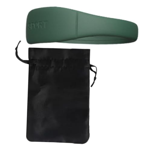 FashionCha Cinta Rotuliana Banda Atlética Correa de Silicona Soporte para Estabilizador Ajustable de Material Flexible Que Incluye Bolsa Adecuada para Co, 1 Pieza Verde