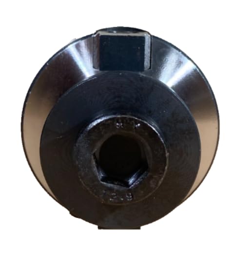 3/4 Inch Straight Shank Face Mill Arbor, 1.25 Inch Pilot, 1" Body Length, Steel Construction for Milling Machines