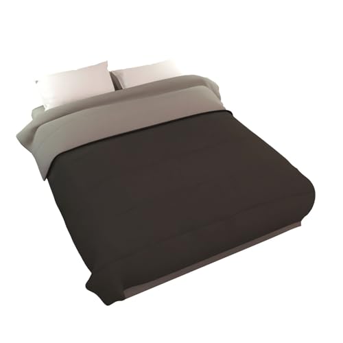 Leonardo - Trapunta Piazza e Mezza 250 gr/mq double face, Trapunta invernale imbottitura 100% fibra di poliestere, traspirante, anallergico, soffice, caldo / 100% prodotto Made in Italy