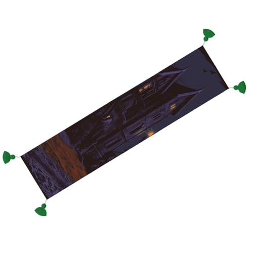 Chemin de table en lin rustique de qualité pour repas de fête - 3