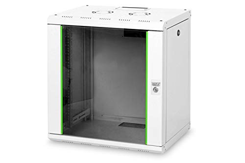 DIGITUS ASSMANN DN-19 12-U Boîtier Mural 19" (l x H x P) 600 x 643 x 450 mm 12 U Gris Clair (RAL 7035)