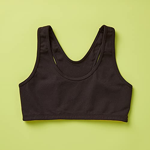Yellowberry Girls' Quality Sports Bra for High-Impact Support - Racerback Style2