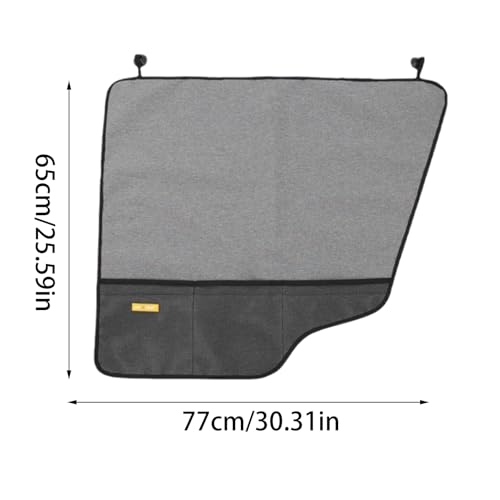 Couverture de protection résistante aux rayures de chien pour portière auto - 5