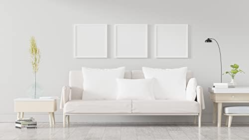 Night Comfort Bounce Back Square Pillows - Microfiber Continental Bed Rest Non Allergenic Pillows Hotel Quality 80cm and 65cm Large Cushions (65cm x 65cm / 26" x 26")