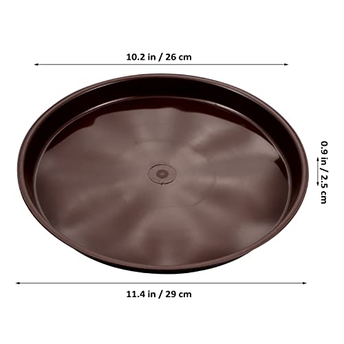 GANAZONO 5pcs Plant Saucers for Potted Plants,flower Pot Drip Trays for Indoor Outdoor 26cm Flower Pot Drip Trays for Large to Small Pots - Image 4