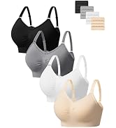 HBselect Non-Slip Padded Bandeau Bra for Large Bust Women Seamless Wireless Tube Top