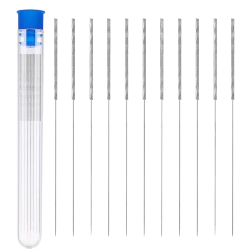 20 Stück 3D Drucker Düsenreinigungsset, 3D-Drucker Düsenreinigungsnadeln, Universelle 0,4 mm Edelstahl Nadeln Reiniger, 3D Drucker Nadeln Zubehör