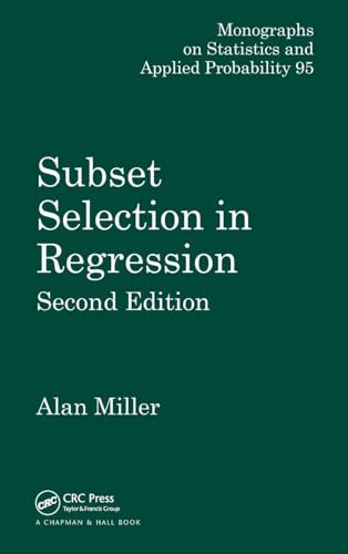 Subset Selection in Regression (Monographs on Statistics & Applied Probability) view 2