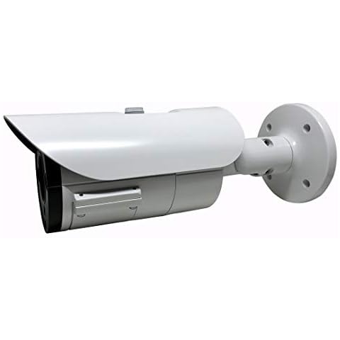 SVD 1920x1080 Security Bullet Camera, Bullet Surveillance Cameras with Night Vision, Outdoor Security Camera Waterproof, 2.8-12mm Lens, 100 feet IR Range, Digital Wide Dynamic Range Function, White Cover
