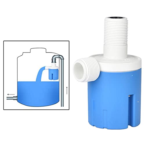 Image of Automatic Water Level Control Valve for Water Tanks | 1 /2 Inch Float Valve with Top Inlet | Durable Plastic Body | Made in India | Ideal for Home, Apartment, Farm, and Commercial Use