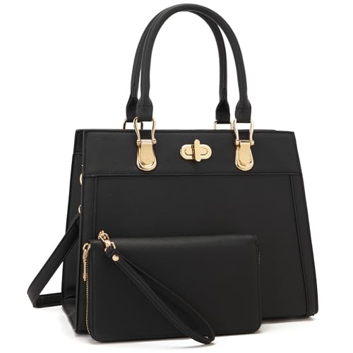 Conjunto de bolso satchel y cartera para mujer