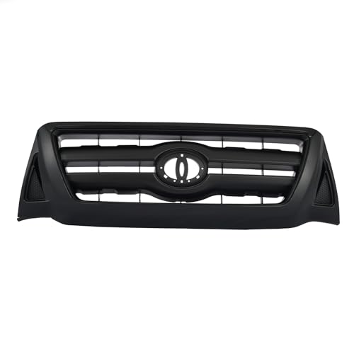 Partzer Front Honeycomb Bumper Grille Grill Compatible with 2005-2011 Toyota Tacoma, Replacement for 5310004370C0, TO1200279