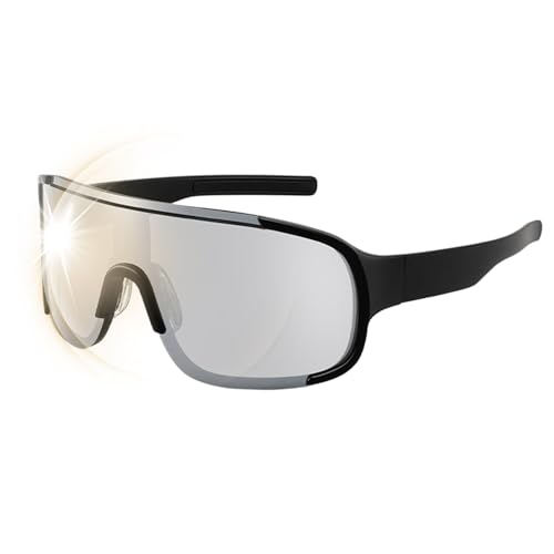 Adsfvs Gafas de Motociclismo - Gafas para Ciclismo - Protección UV Diseño Ergonómico Gafas de Sol Protección Ocular para Ciclismo Running Exteriores Deportes de Nieve