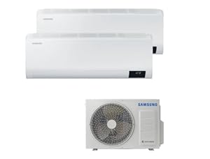 SAMSUNG LUZON Klimaanlage AJ040TXJ2KG/EU Dual 9000+12000 BTU 19dB Energieklasse A++ Klimagerät