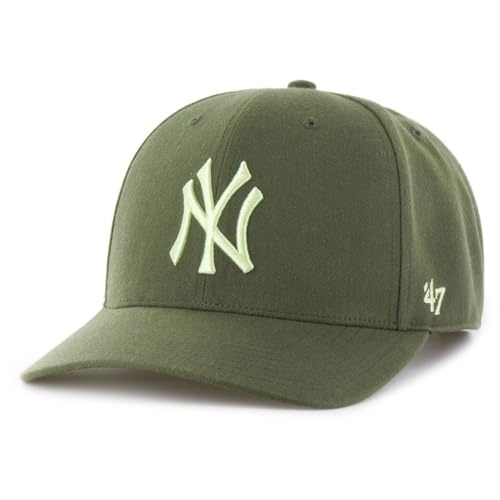 Casquette 47 Brand NY Yankees profile bas en coton respirant couleur beige