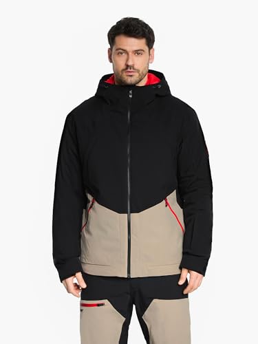Veste de ski Ziener Tobin-Z haut de gamme imperméable couleur sable