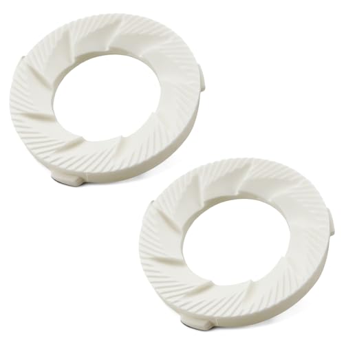 Lot de 2 disques de broyage en céramique pour broyeur Philips Saeco - Anneaux de broyage en céramique pour moteur de broyeur de machines à café série EP -...