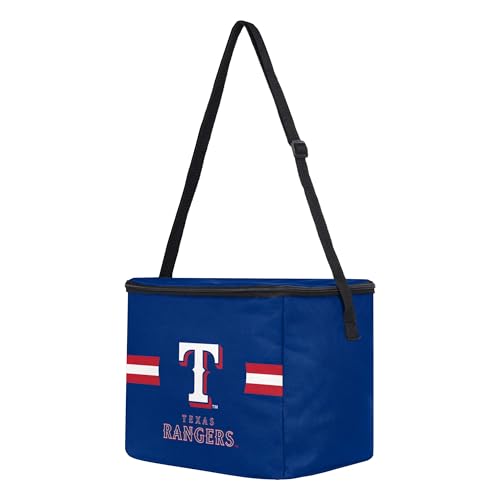 Image of FOCO MLB Officially Licensed Primary Logo Team Stripe 6 or 12 Pack Soft Insulated Game Day Baseball Lunch Tote Cooler
