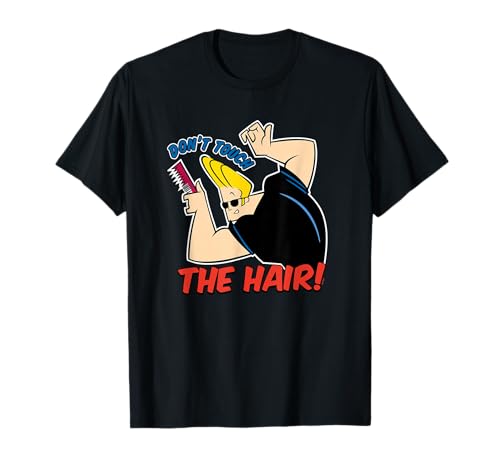 Image of Cartoon Network Johnny Bravo Don't Touch the Hair T-Shirt