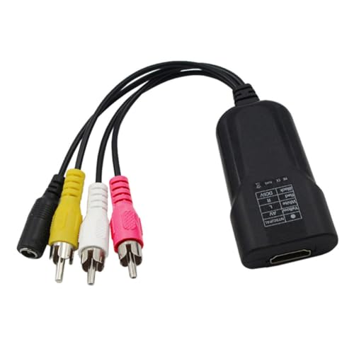 Convertidor de señal digital a AV compuesto para conectar consolas y reproductores multimedia