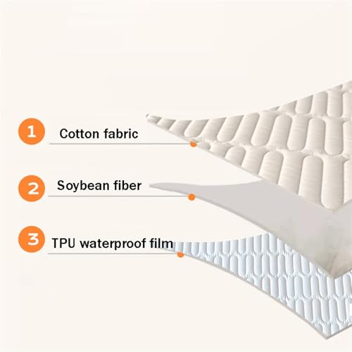 Drap housse 180x200 coton vert clair bonnet 28cm lit 2 personnes - 5