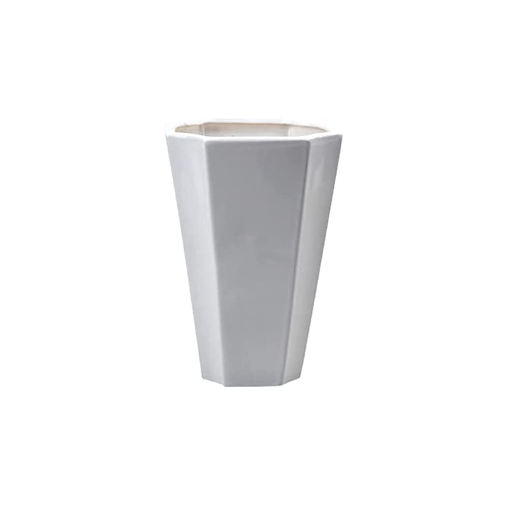Ceramiczna doniczka z otworem drenażowym wewnętrzny cylinder nordycka doniczka na kwiaty zewnętrzna doniczka ogrodowa duży wazon nowoczesny wystrój wnętrz,
