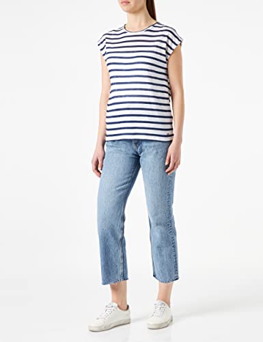 Pepe Jeans Denise, T-Shirt Donna, Bianco
