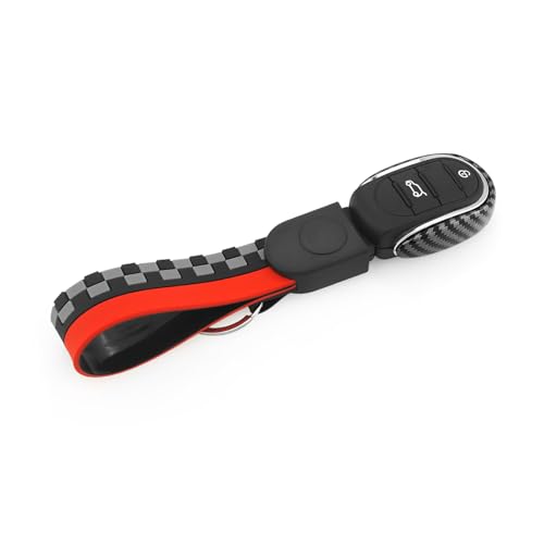 [Heinmo] �L�[�t�H�u�J�o�[ �L�[�z���_�[�ƌ݊����̂��� Cooper Clubman Countryman F54 F55 F56 F57 F60 �Ή� �L�[�P�[�X �L�[�V�F�� �J�[�o�b�e���[�L�[ �ی�J�o�[(Carbon Fiber+JCW Ch