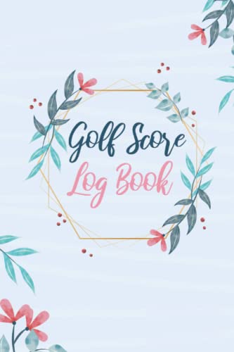 Floral Golf Score Journal