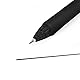 Pentel Energel X BL107 Gel-Tintenroller, einziehbar, 0,7 mm, Schwarz, 12 Stück