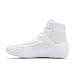 Men's Wrestling Shoes with Lightweight,Sdtdid Boxing Shoes for Gym, Trainning, Powerlifting,Etc. White